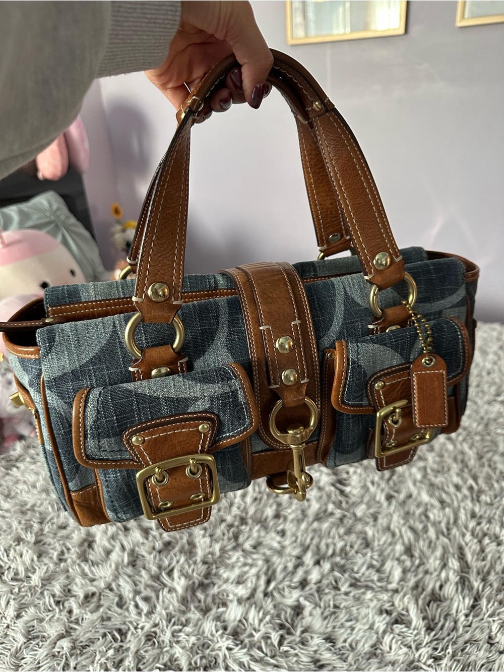 Coach Denim Bag